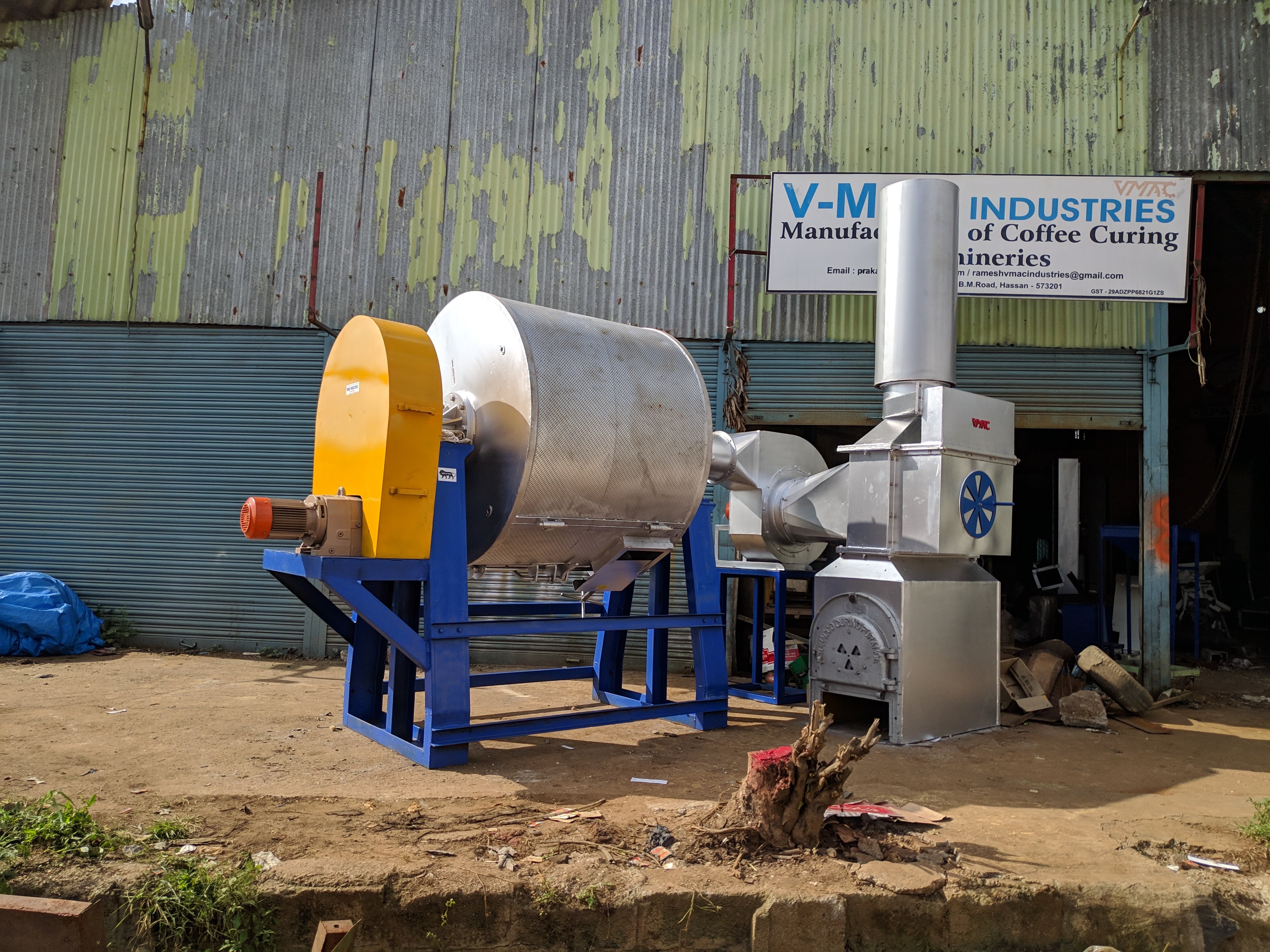 Coffee Pre-Processing Equipment | VMAC Industries | Efficient Cherry ...